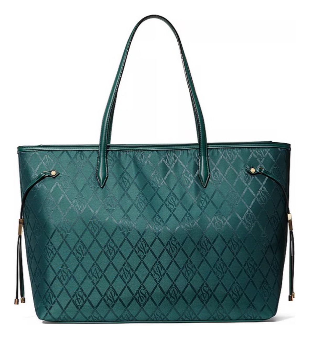 Cartera tote verde esmeralda Victoria’a Secret