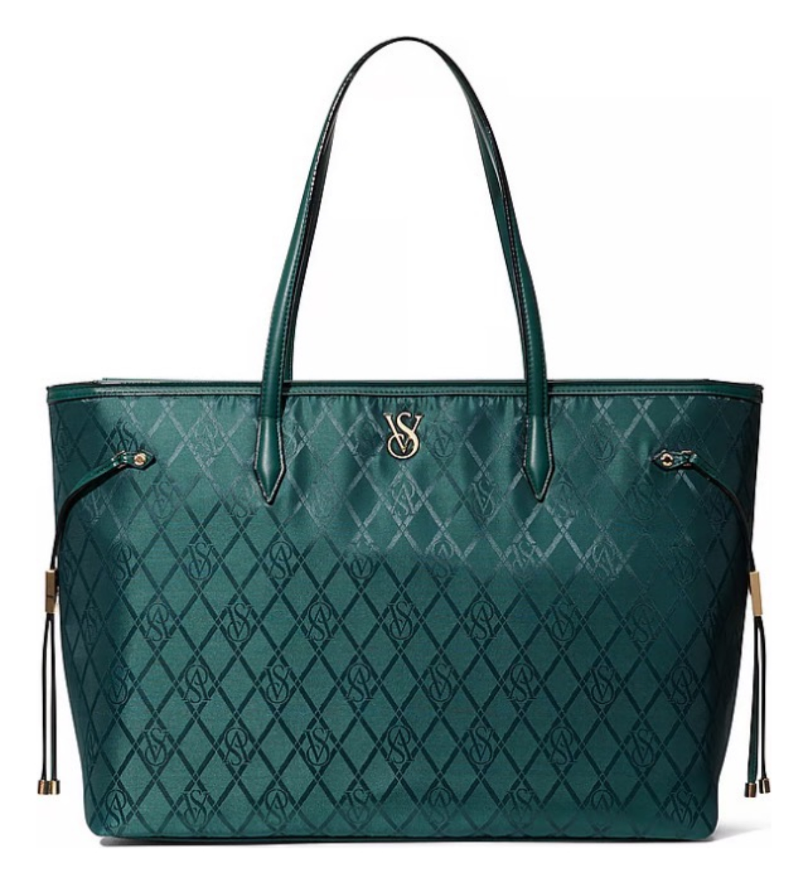 Cartera tote verde esmeralda Victoria’a Secret